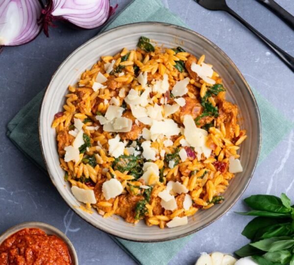 Red Pesto Orzo - Chicken [BULK] - Image 3