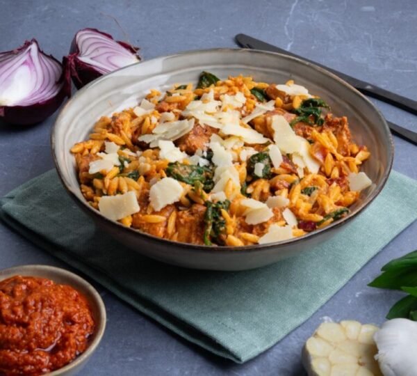 Red Pesto Orzo - Chicken [BULK] - Image 2